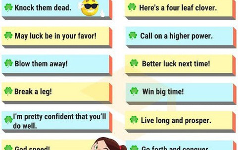 Những cách nói thay thế 'good luck'