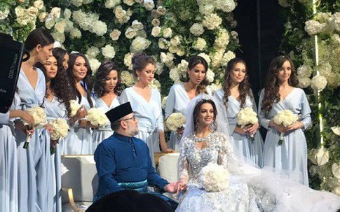 Quốc vương Malaysia kết hôn với hoa khôi Nga