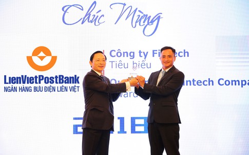 LienVietPostBank vinh danh nhận “Giải thưởng Ngân hàng Việt Nam tiêu biểu 2018”