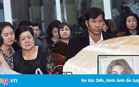 Vụ á hậu Thái Lan chết do tai nạn máy bay: Mẹ khóc ngất bên di thể con