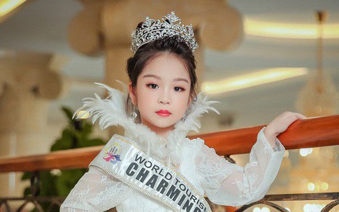 Cô bé Việt Nam 6 tuổi trở thành tân Hoa hậu nhí Á Âu 2018