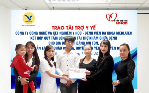 Vợ chồng người Dao mang gen bệnh tan máu bẩm sinh được hỗ trợ toàn bộ chi phí khám