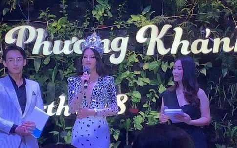 Phương Khánh khẳng định không mua giải Hoa hậu Trái đất