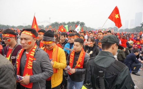Hà Nội huy động hàng nghìn cảnh sát giữ trật tự cho trận chung kết