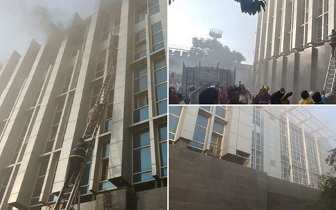Cháy lớn, thương vong cao tại bệnh viện Ấn Độ