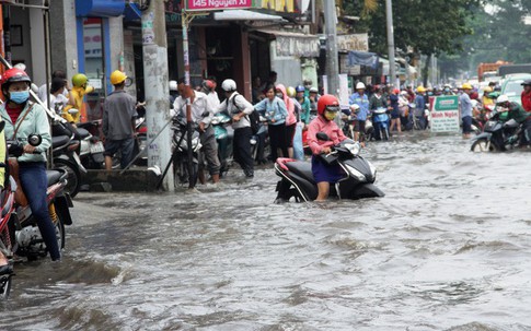 Cần giải pháp tổng thể để chống ngập tại TP Hồ Chí Minh