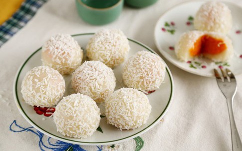 Mochi khoai lang - món bánh ngọt mát bạn nên thử đầu năm mới