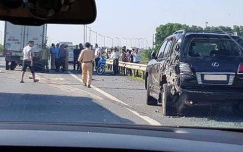 Cục CSGT thông tin về vụ tài xế Lexus bị đâm tử vong khi cảnh sát yêu cầu dừng xe trên cao tốc
