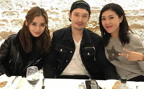 Đặt bánh mạ vàng chúc mừng sinh nhật Angelababy chỉ có thể là 'chồng quốc dân' Huỳnh Hiểu Minh