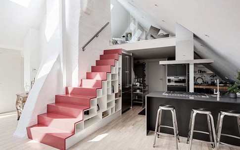 Nếu bạn nghĩ đơn giản sẽ khó tạo ấn tượng thì phải nhìn ngay những mẫu cầu thang này