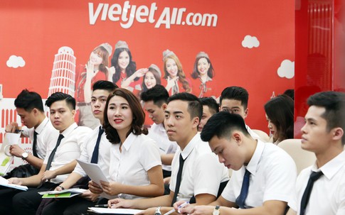 Vietjet tiếp tục tuyển tiếp viên tại Hà Nội và TP HCM