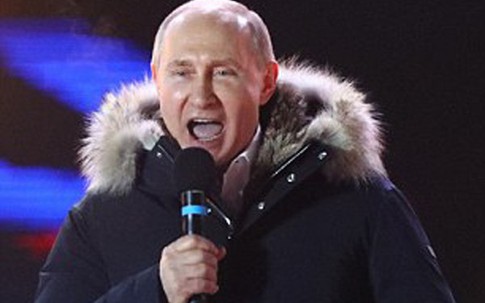 Ông Putin nói gì sau khi thắng áp đảo trong cuộc bầu cử Tổng thống Nga