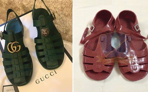 Mẫu sandal mới của Gucci giống hệt dép "rọ" của Việt Nam giá tận 11 triệu đồng