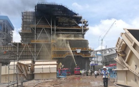 EVN thông tin về sự cố cháy lớn tại nhà máy nhiệt điện Duyên Hải 3