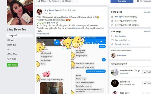 Trà giảm cân Lány Beau Tea: Thông tin bất ngờ từ các “Tổng đại lý”