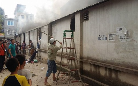 Điều rất đáng lo ngại đối với tất cả chúng ta sau vụ cháy thiệt hại lớn ở chợ Quang Hà Nội