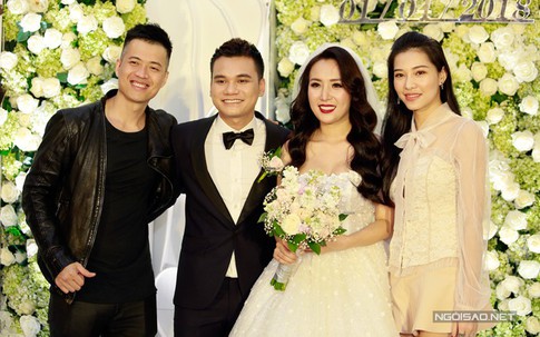 Vợ chồng Tuấn Hưng, Quế Vân và dàn sao dự đám cưới Khắc Việt