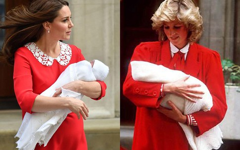 Công nương Kate và mẹ chồng có lựa chọn giống nhau đến khó tin trong buổi ra mắt sau sinh