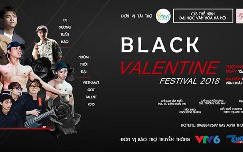 Tổ chức lễ hội "Valentine Đen" 2018 tại Hà Nội