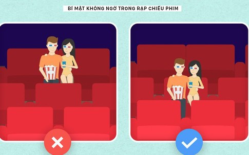 7 bí mật mà nhân viên ở rạp chiếu phim tiết lộ