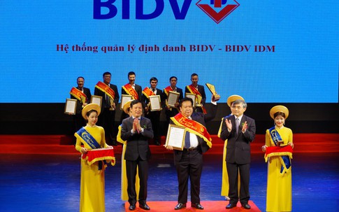 Sao Khuê 2018 vinh danh 2 sản phẩm của BIDV