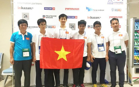 Việt Nam giành 7 huy chương Olympic Tin học châu Á