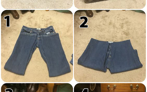 7 mẹo gấp quần áo vừa nhanh vừa gọn giúp chị em không còn đau đầu vì tủ đồ lúc nào cũng chật ních