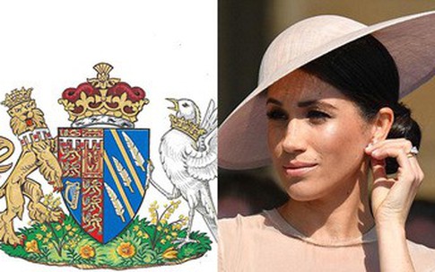 Hoàng gia Anh công bố huy hiệu của Meghan Markle