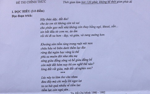 Giáo viên THPT, giảng viên đại học "bắt mạch" đề thi Ngữ văn quốc gia