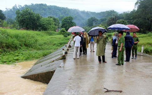Đã tìm thấy thi thể thiếu úy công an bị lũ quét cuốn trôi