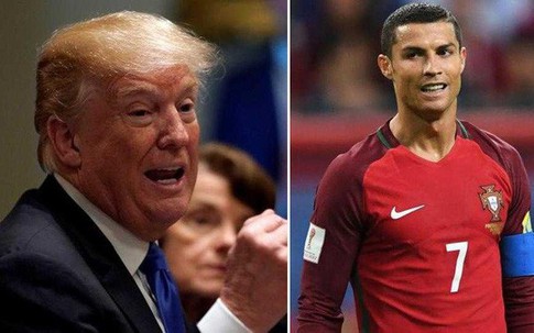 Ông Trump gợi ý cầu thủ Cristiano Ronaldo tranh cử tổng thống