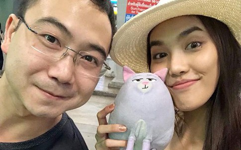 Vẻ bảnh bao của hôn phu Lan Khuê