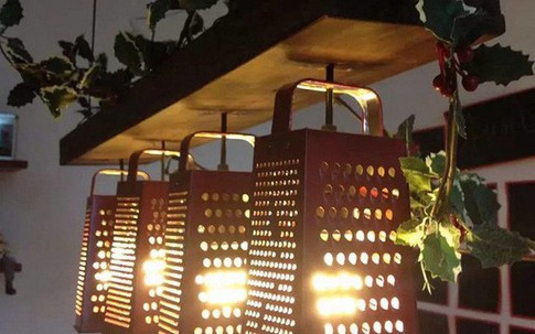 Biến dụng cụ nhà bếp bỏ đi thành đồ trang trí nhà siêu xinh