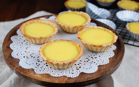 Công thức "thần thánh" làm bánh tart trứng kiểu Hong Kong