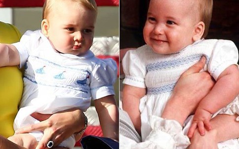 Những khoảnh khắc giống nhau như 2 giọt nước giữa Hoàng tử George và bố William