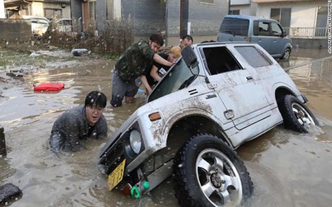 Mưa lũ nghiêm trọng tại Nhật Bản khiến 127 người thiệt mạng