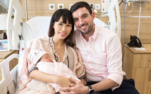 Chồng Hà Anh: 'Tôi giúp vợ việc nhà, thay tã cho con'