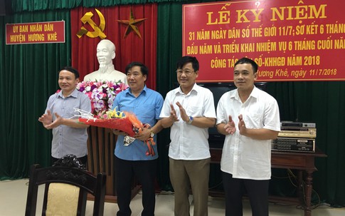 Hà Tĩnh: Hương Khê kỷ niệm ngày Dân số Thế giới 11/7