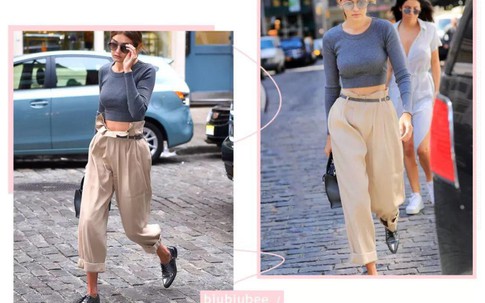 Mặc kiểu quần này vừa che bụng mỡ, vừa kéo dài chân, không sắm quá phí!