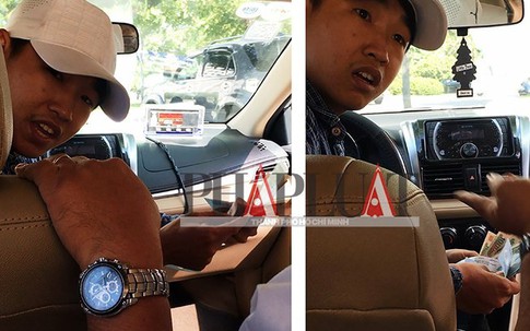 Nơi giấu tờ 500.000 đồng khó ngờ của tài xế taxi dỏm