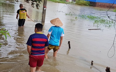 Hải Phòng: Chưa khi nào rơi vào cảnh ngập lụt như thế