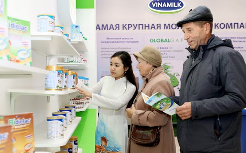 Vinamilk lọt vào danh sách "Doanh nghiệp Xuất khẩu uy tín năm 2017"