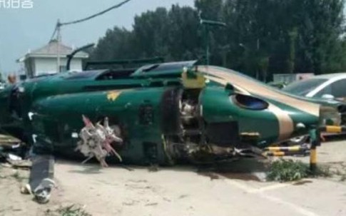 Trực thăng rơi ở Bắc Kinh, chưa xác định thương vong