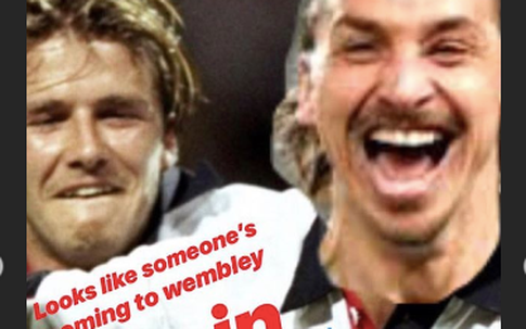 David Beckham, Rooney thi nhau trêu Ibrahimovic sau chiến thắng của đội tuyển Anh