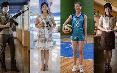 Vẻ đẹp mộc mạc của các “bóng hồng” Triều Tiên