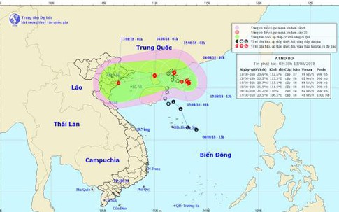 Miền Bắc chuẩn bị đón mưa lớn