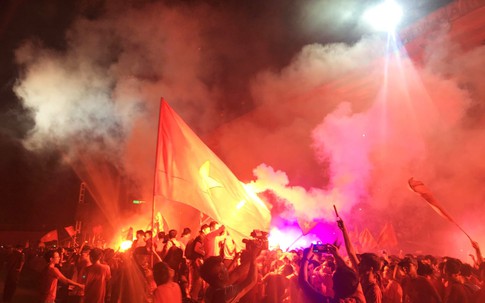 Hải Phòng: Sân vận động Lạch Tray vỡ òa trước chiến thắng lịch sử của đội tuyển U23 Việt Nam