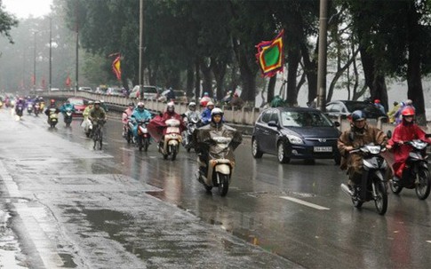 Từ ngày mai, miền Bắc đón mưa lớn