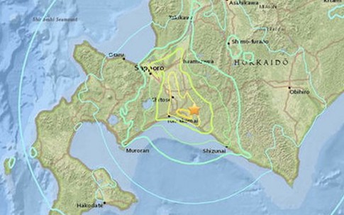 Nhật Bản: Động đất 6,7 độ Richter làm rung chuyển tỉnh Hokkaido