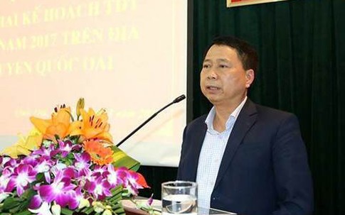 Chủ tịch UBND huyện Quốc Oai chết trong trạng thái treo cổ